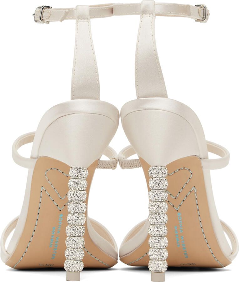 Sophia Webster Gray Rosalind Heeled Sandals - Picture 3