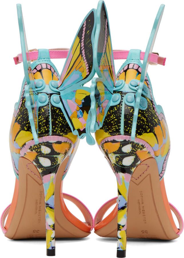 Sophia Webster Multicolor Chiara Heeled Sandals - Picture 3