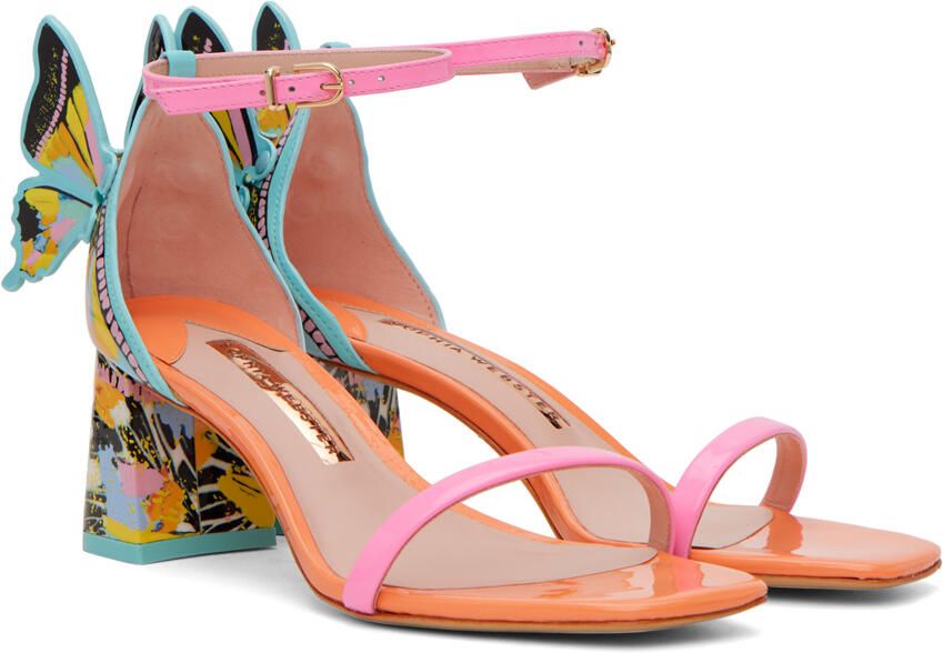 Sophia Webster Multicolor Chiara Heeled Sandals - Picture 2