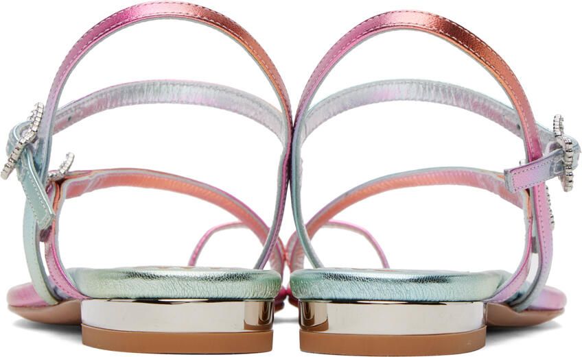 Sophia Webster Multicolor Venus Flat Sandals
