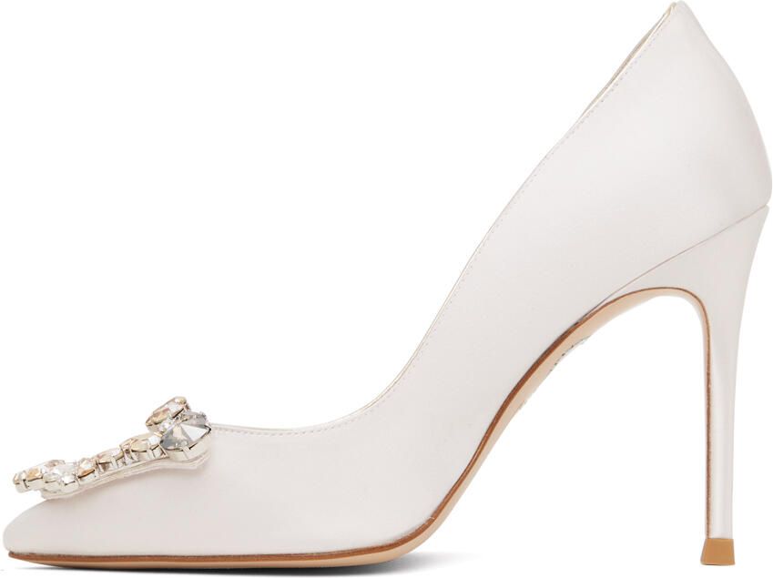 Sophia Webster Off-White Margaux Heels - Picture 3