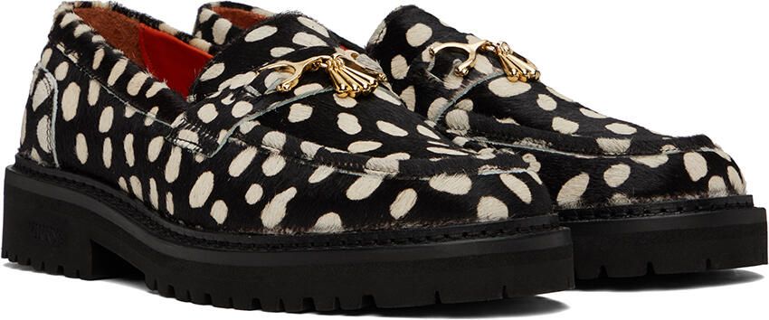Soulland Black & White Vinny's Edition Palace Loafers - Picture 2