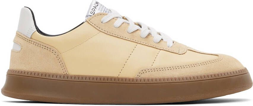 Spalwart Beige Nappa Smash Sneakers - Picture 5