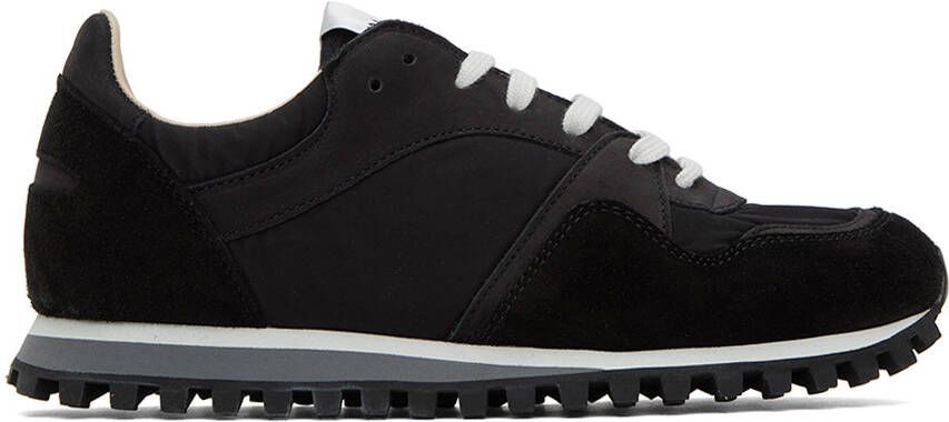 Spalwart Black Marathon Trail Low Sneakers - Picture 4