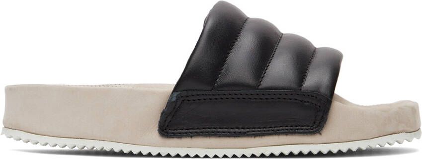 Spalwart Black Pause Puff Sandals - Picture 5