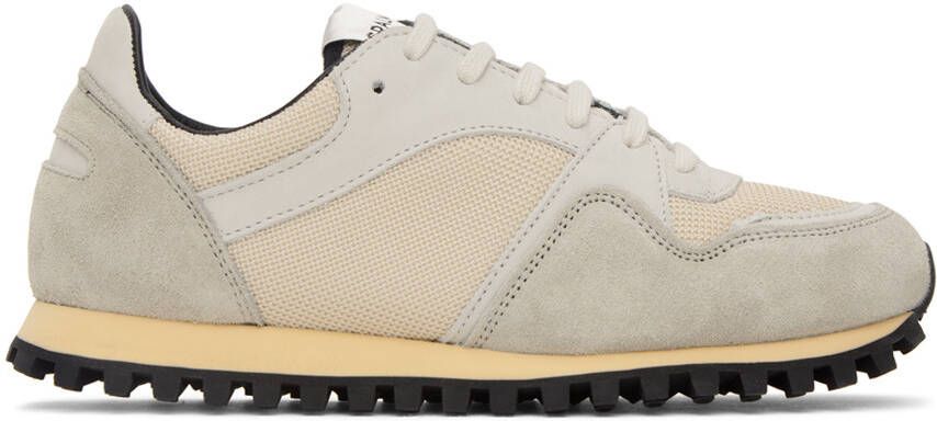 Spalwart Gray & Tan Marathon Trail Low Sneakers - Picture 5