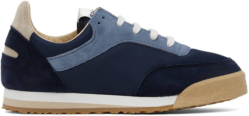 Spalwart Navy Pitch Sneakers - Picture 5