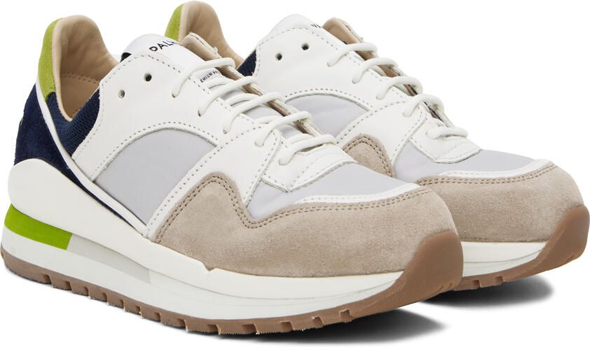 Spalwart Beige & Navy Trail Blazer Sneakers - Picture 2