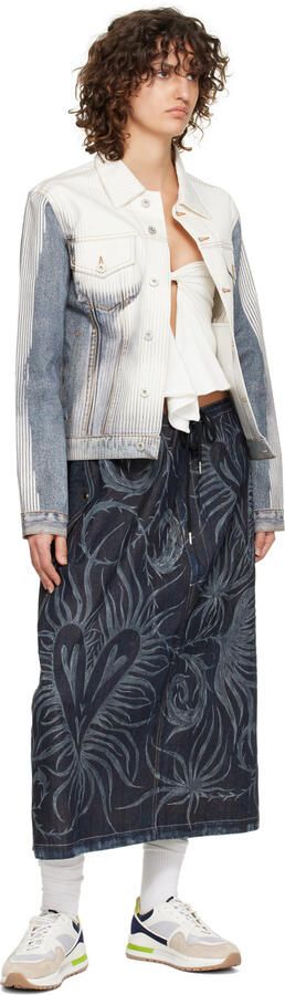 Spalwart Beige & Navy Trail Blazer Sneakers - Picture 4