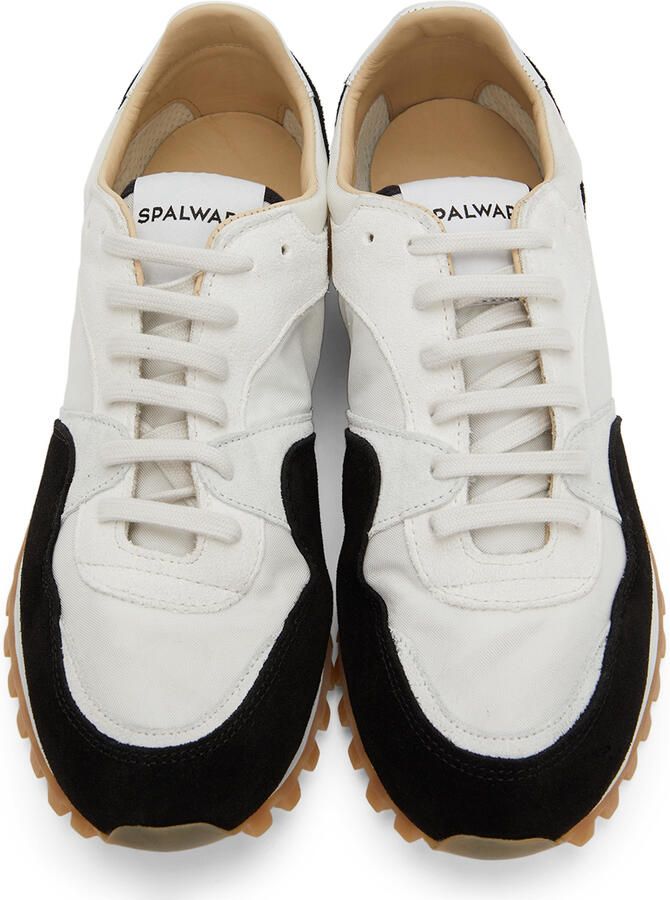 Spalwart Black & White Marathon Trail Low (WBHS) Sneakers