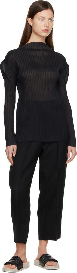 Spalwart Black Pause Puff Sandals - Picture 4