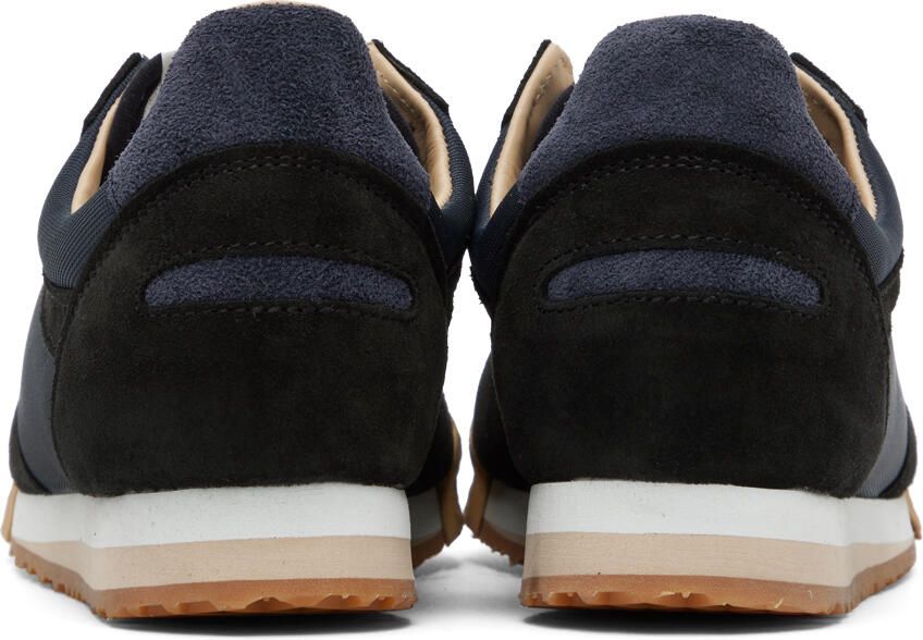 Spalwart Navy & Black Pitch Low Sneakers