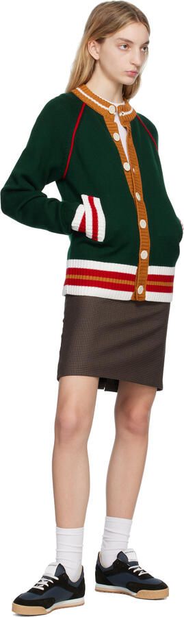 Spalwart Navy & Black Pitch Low Sneakers - Picture 4