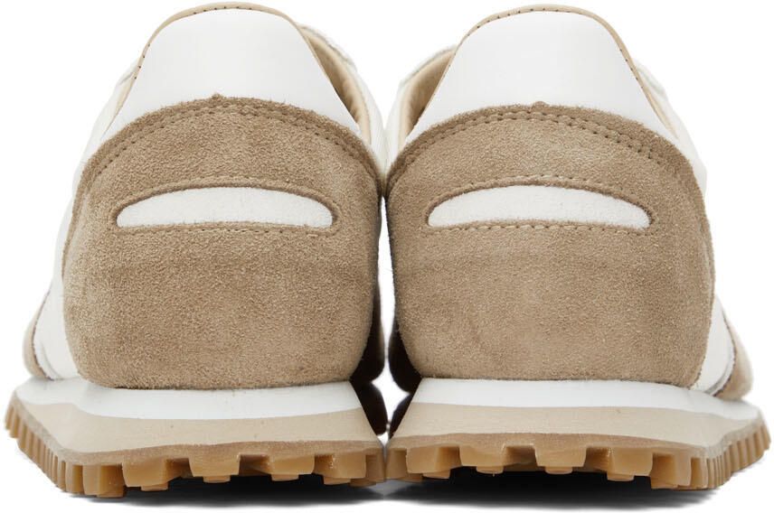 Spalwart Taupe & White Marathon Trail Low (WHBS) Sneakers