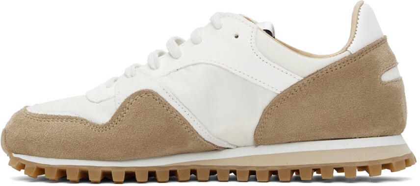 Spalwart Taupe & White Marathon Trail Low (WHBS) Sneakers - Picture 3
