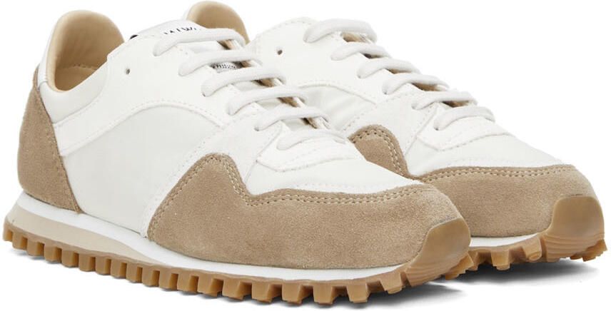 Spalwart Taupe & White Marathon Trail Low (WHBS) Sneakers - Picture 2