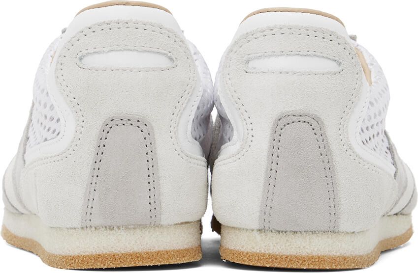 Spalwart White & Gray Lite Track Sneakers