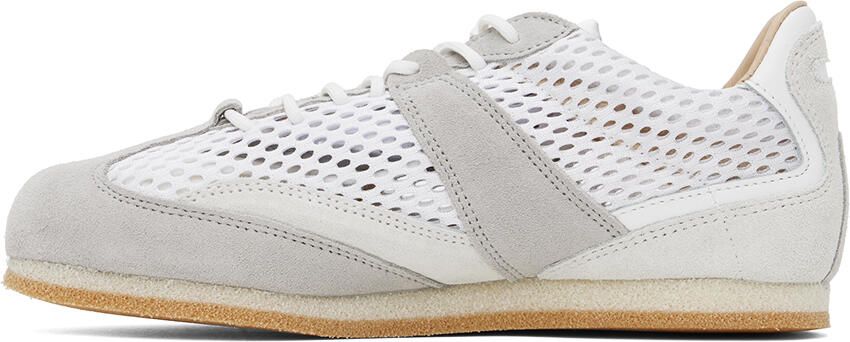 Spalwart White & Gray Lite Track Sneakers - Picture 3