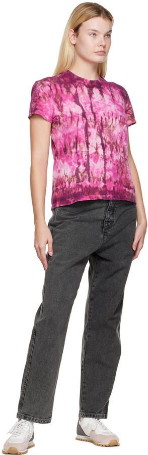 Spalwart White & Pink Marathon Trail Low Mix Sneakers - Picture 4