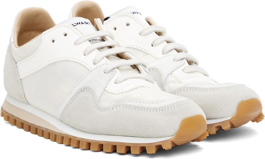 Spalwart White Marathon Trail Low Sneakers - Picture 2