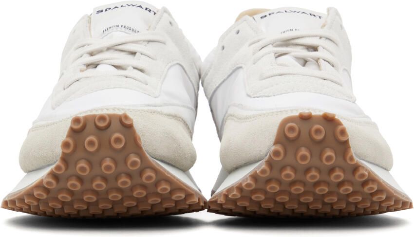 Spalwart White Tempo Low Sneakers - Picture 3