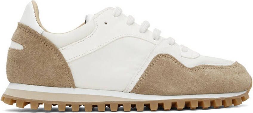 Spalwart Taupe & White Marathon Trail Low (WHBS) Sneakers - Picture 4