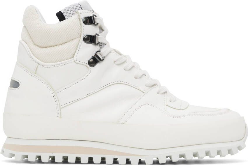 Spalwart White Marathon Snow Sneakers