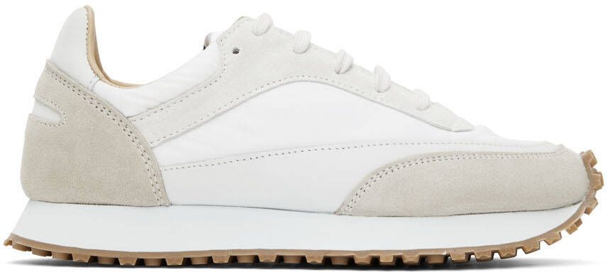 Spalwart White Tempo Low Sneakers - Picture 4