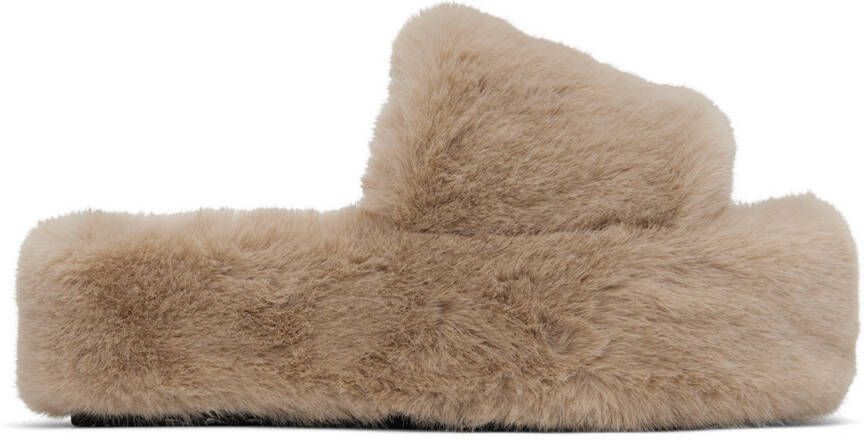 Stand Studio Taupe Phoebe Sandals - Picture 4