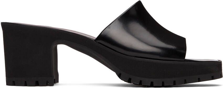 Staud Black Amber Heeled Sandals