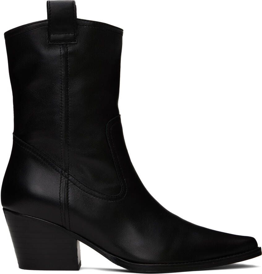 Staud Black June Boots - Picture 5