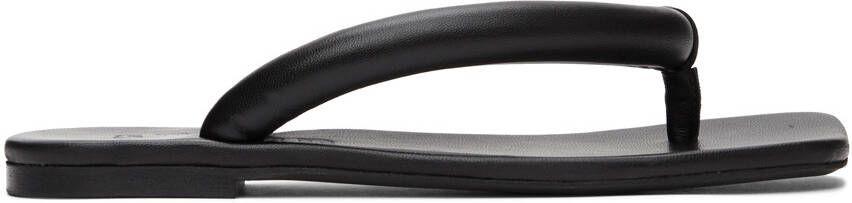 Staud Black Rio Sandals - Picture 3