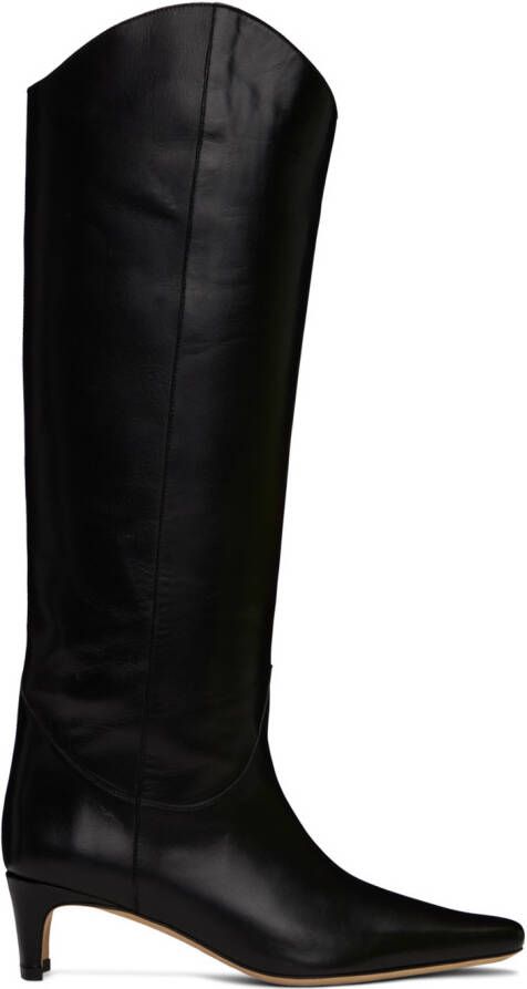 Staud Black Western Wally Boots - Picture 5
