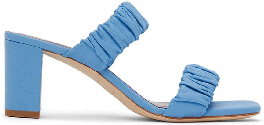 Staud Blue Frankie Sandals - Picture 4