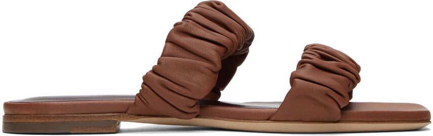 Staud Brown Maya Sandals - Picture 5
