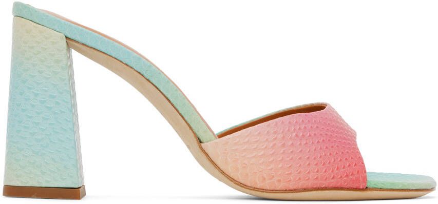 Staud Multicolor Sloane Heeled Sandals - Picture 5