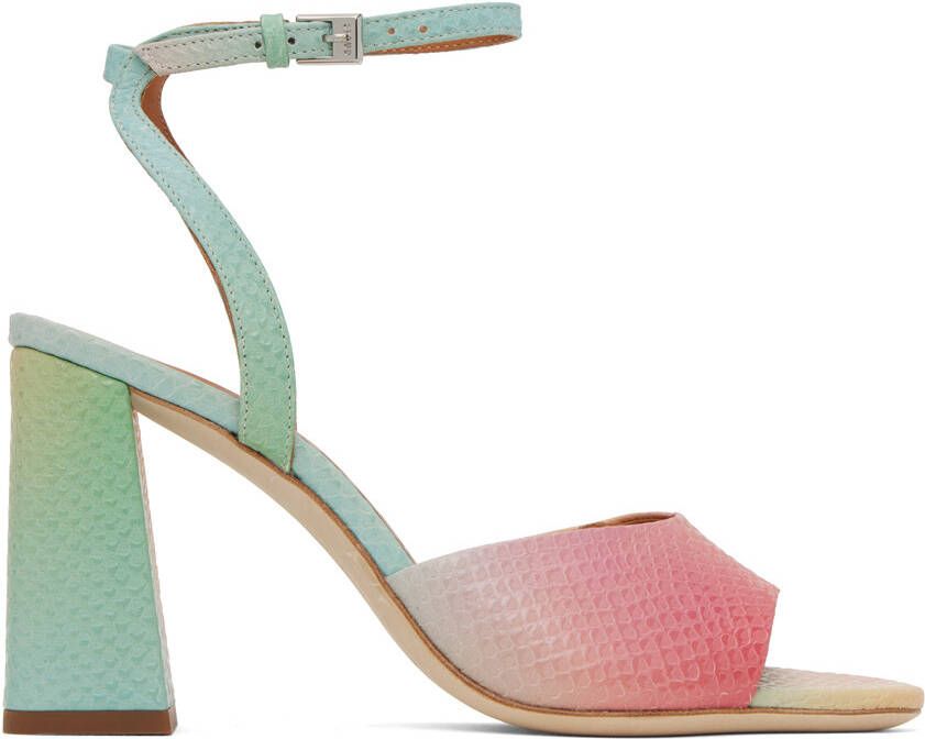 Staud Multicolor Solange Heeled Sandals