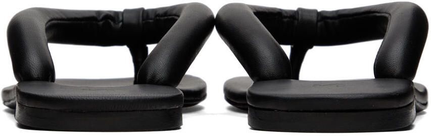 Staud Black Rio Sandals