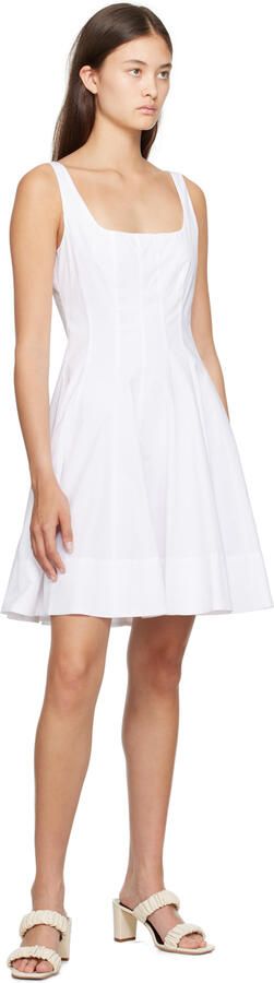 Staud Off-White Frankie Heeled Sandals - Picture 13