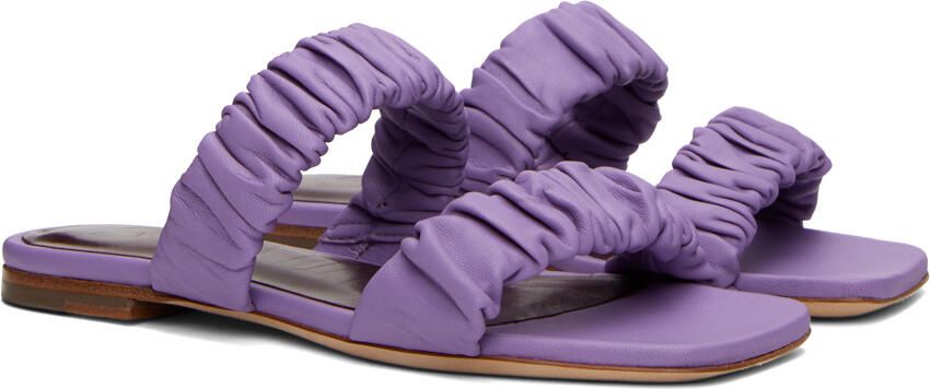 Staud Purple Maya Sandals - Picture 2