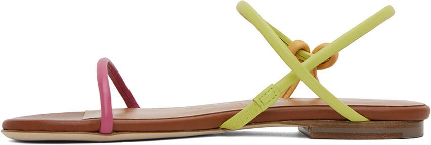 Staud Tan Laurel Sandals - Picture 4