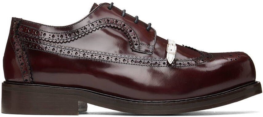 Stefan Cooke Burgundy Arne Buckle Derbys - Picture 5