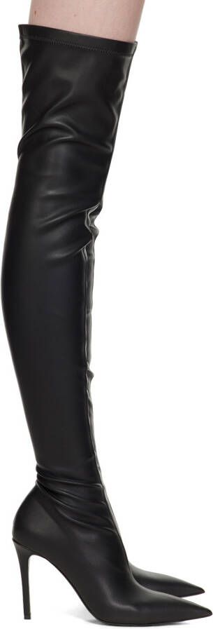 Stella McCartney Black Iconic Alter Mat Boots - Picture 3