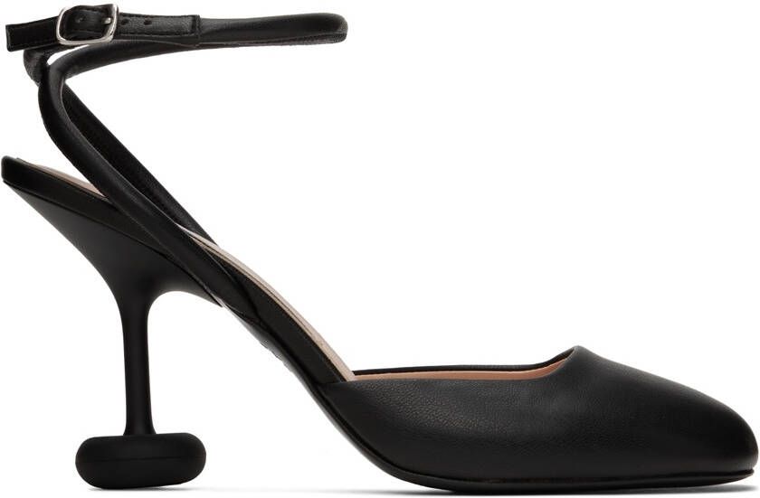 Stella McCartney Black Shroom Heels - Picture 4