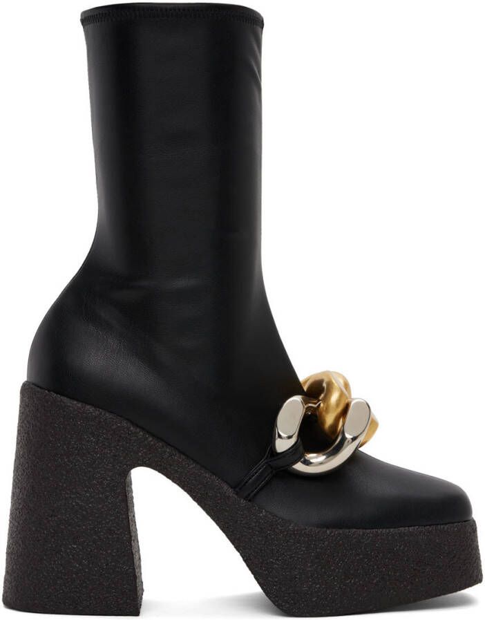 Stella McCartney Black Skyla Boots - Picture 4