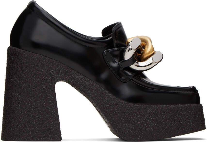 Stella McCartney Black Skyla Chunky Heels - Picture 4