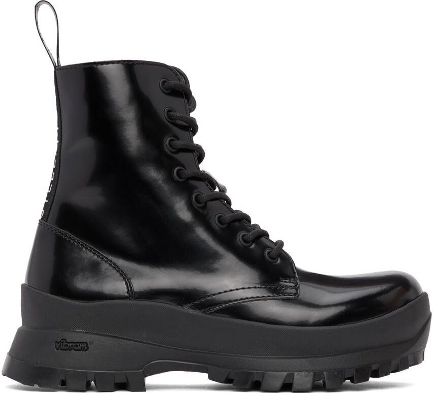 Stella McCartney Black Trace Ankle Boots - Picture 5