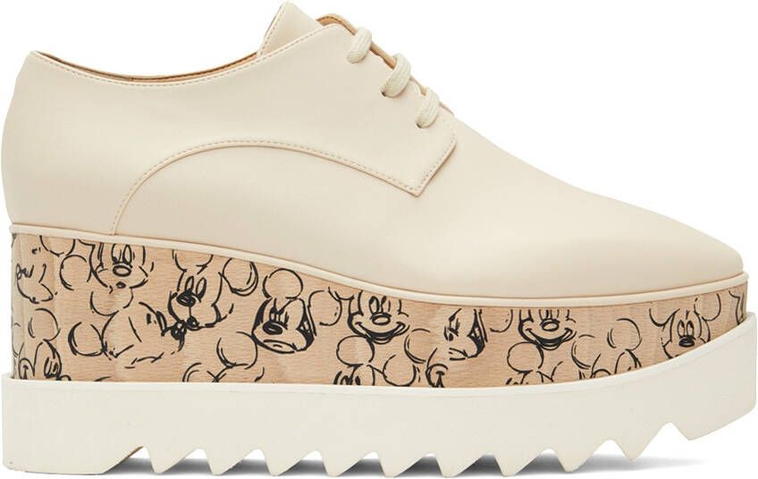 Stella McCartney Off-White Elyse Derbys