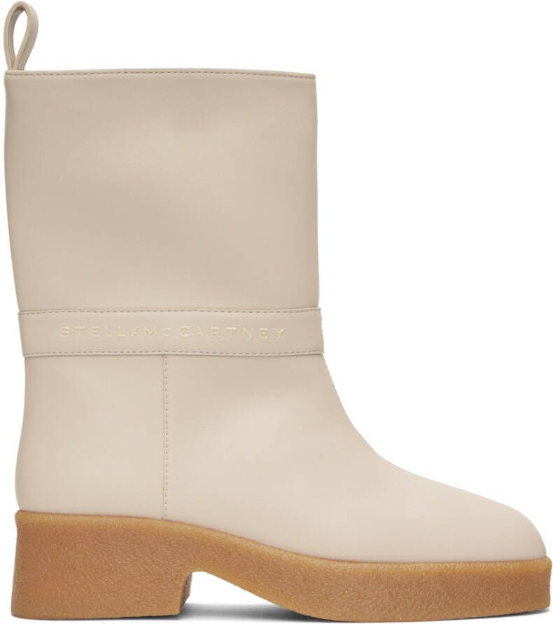 Stella McCartney Off-White Skyla Alter Sport Mat Boots