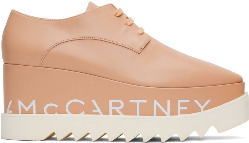 Stella McCartney Pink Elyse Platform Oxfords - Picture 4
